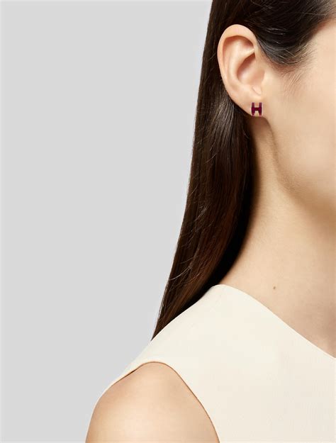 hermes mini pop h earrings|hermes pop h earrings review.